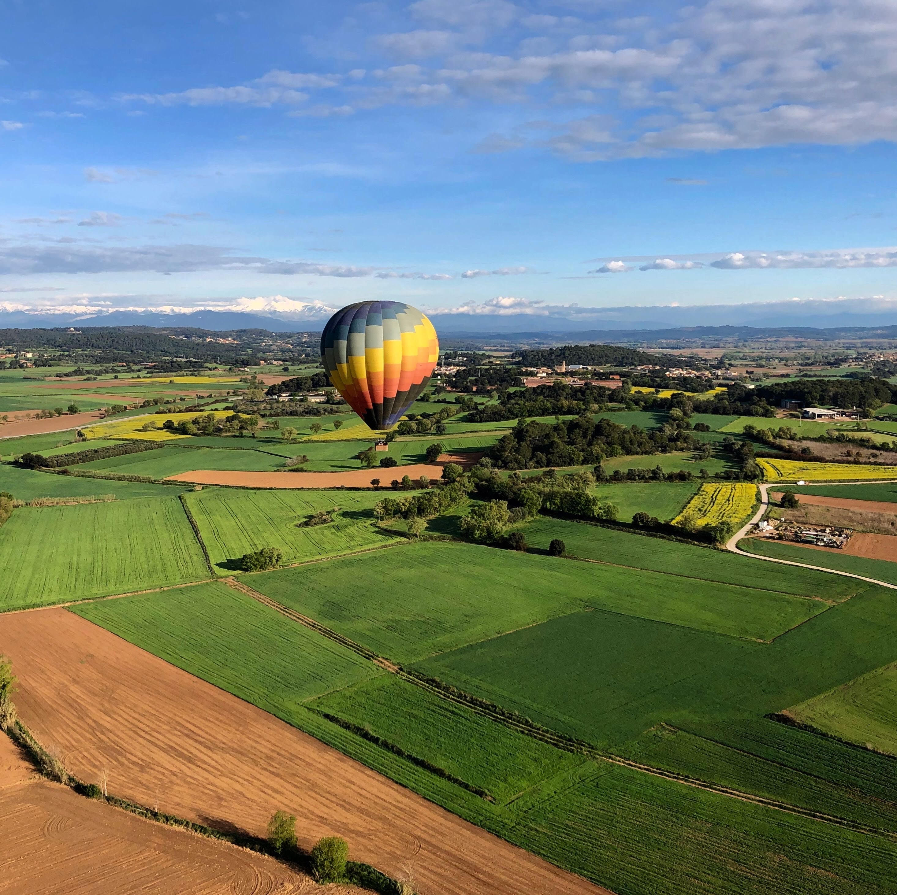 Vol en globus · Privat · grup de 9-10 persones