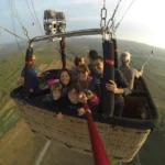 grupo vuelo privado en globo